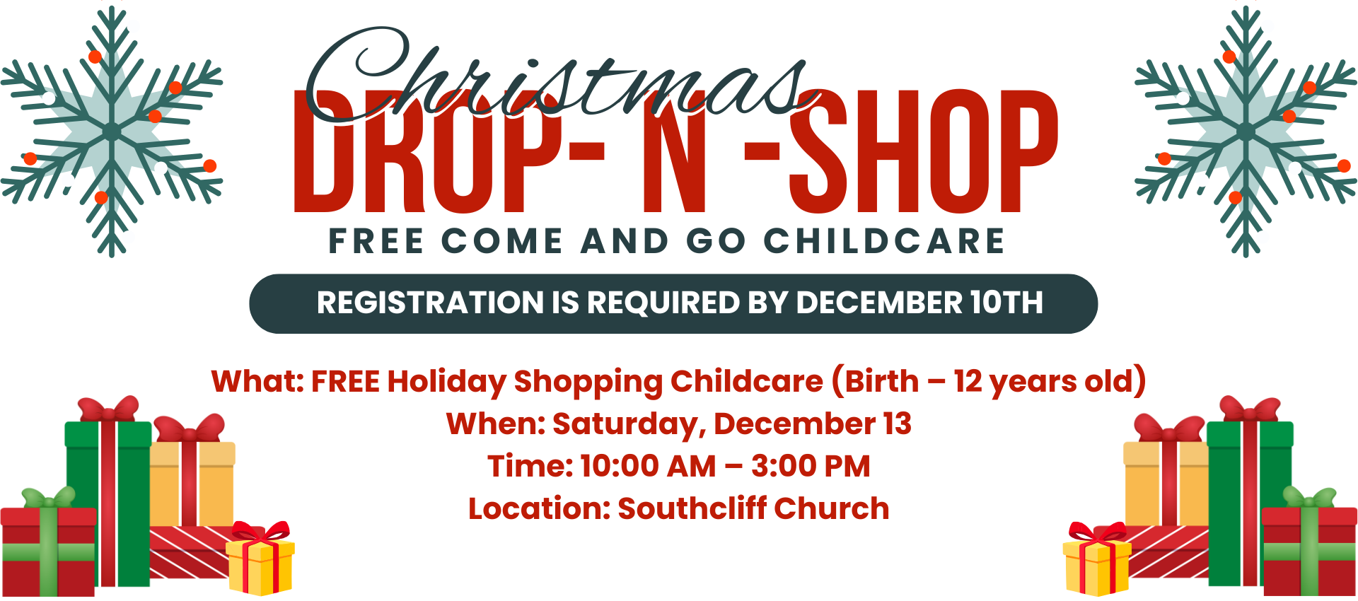 Christmas Drop N Shop